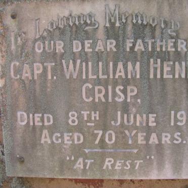 CRISP William Henry -1961 