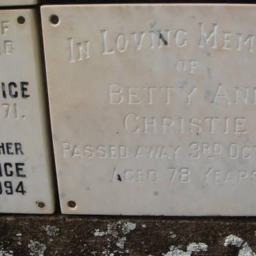 CHRISTIE Betty Ann -1971