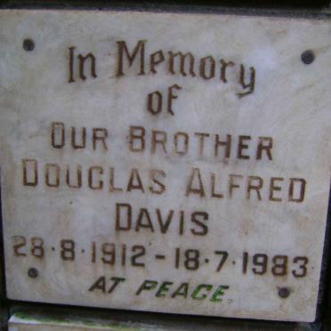 DAVIS Douglas Alfred 1912-1983