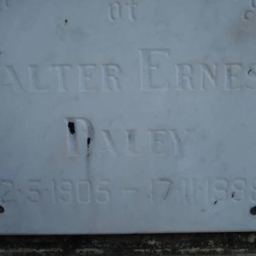 DALEY Walter Ernest 1905-1988