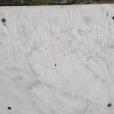 DEVENISH Vida 1914-1986