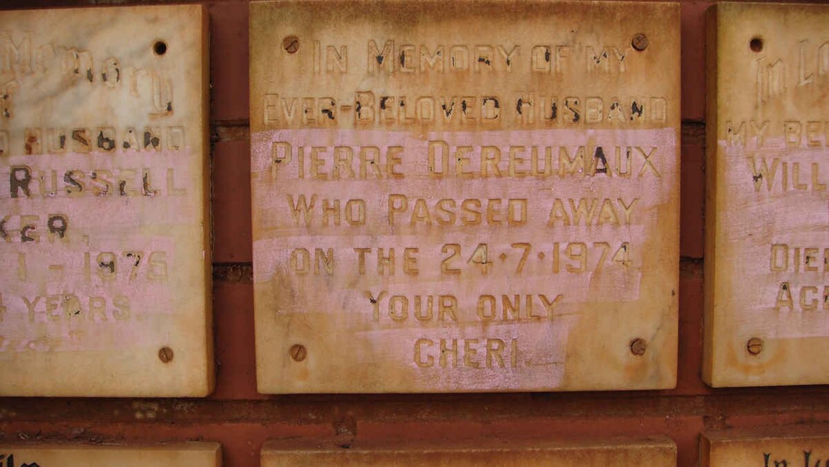 DEREUMAUX Pierre -1974