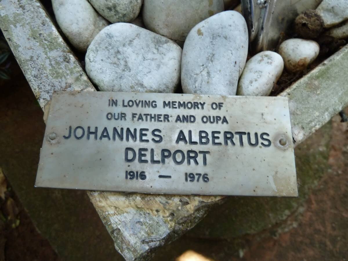 DELPORT Johannes Albertus 1916-1976