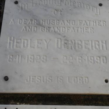DENBEIGH Hedley 1929-1990