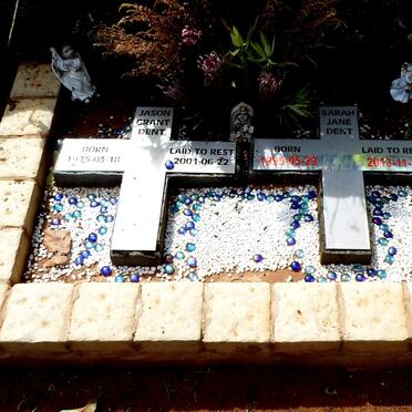 DENT Jason Grant 1975-2001 :: DENT Sarah Jane 1995-2013