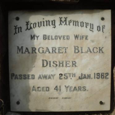 DISHER Margaret Black -1962