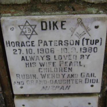 DIKE Horace Paterson 1906-1980 