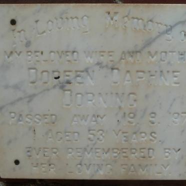 DORNING Doreen Daphne -1972