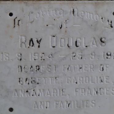 DOUGLAS Ray 1924-1989