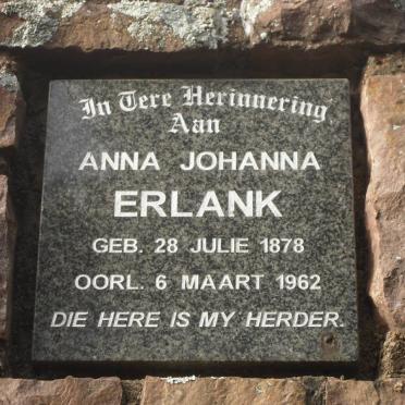 ERLANK Anna Johanna 1878-1962