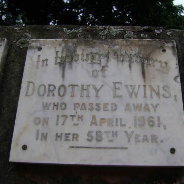 EWINS Dorothy -1961