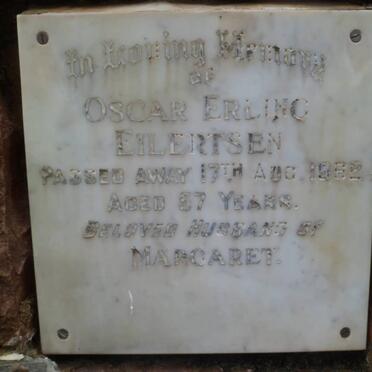 EILERTSEN Oscar Erling -1962