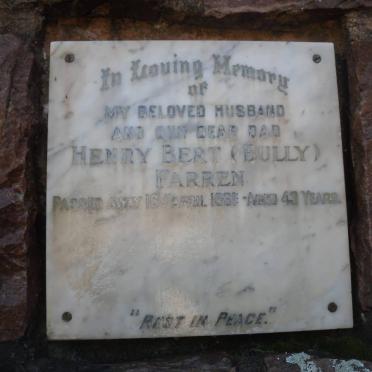 FARREN Henry Bert -1961