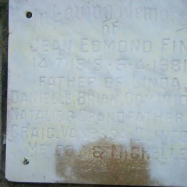 FIN Jean Edmond 1919-1981