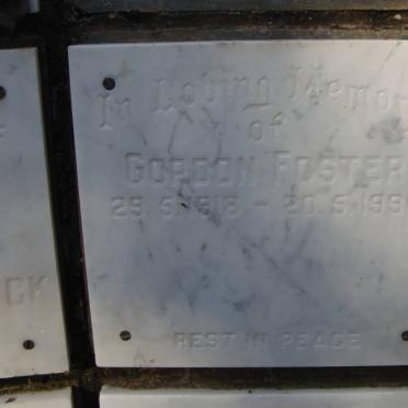 FOSTER Gordon 1918-1990