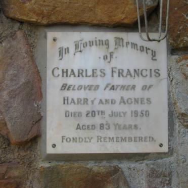 FRANCIS Charles -1950