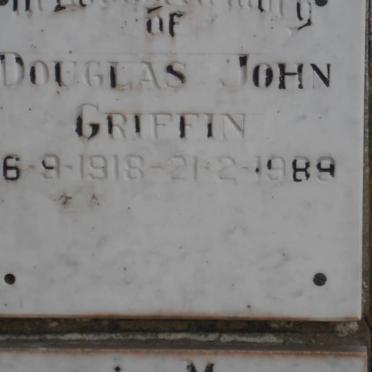 GRIFFIN Douglas John 1918-1989