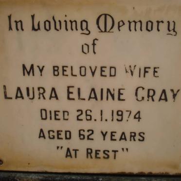 GRAY Laura Elaine -1974