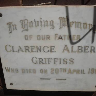 GRIFFISS Clarence Albert -1967