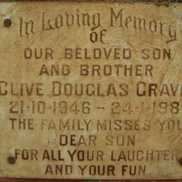 GRAVES Clive Douglas 1946-1981