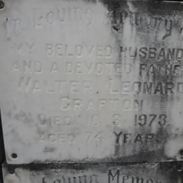 GRAFTON Walter Leonard -1973