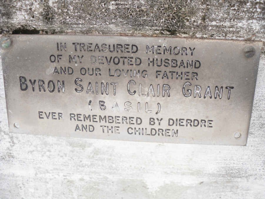 GRANT Byron Saint Clair