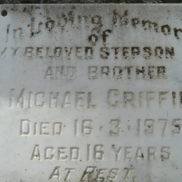 GRIFFIN Michael -1975