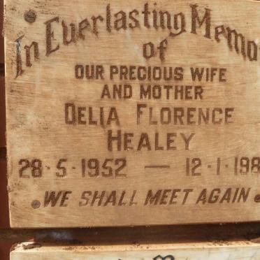 HEALY Delia Florence 1952-1988