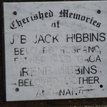 HIBBINS J.B. &amp; Irene