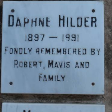 HILDER Daphne 1897-1991