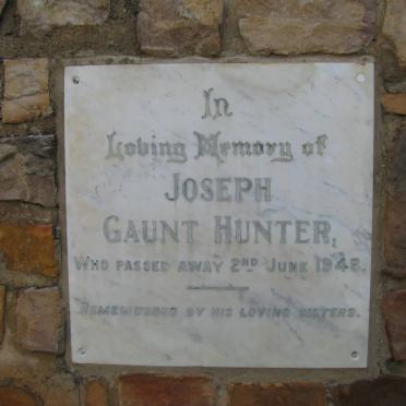 HUNTER Joseph Gaunt -1948