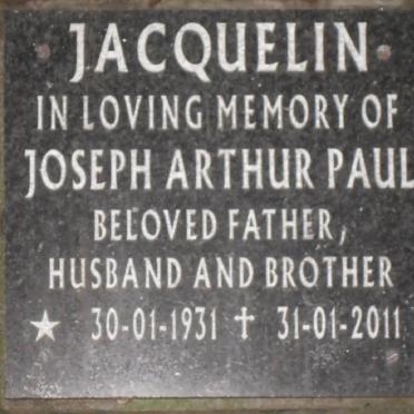 JACQUELIN Joseph Arthur Paul 1931-2011
