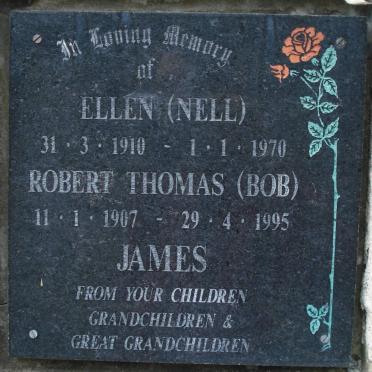 JAMES Robert Thomas 1907-1995 &amp; Ellen 1910-1970