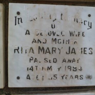 JAMES Rita Mary -1984