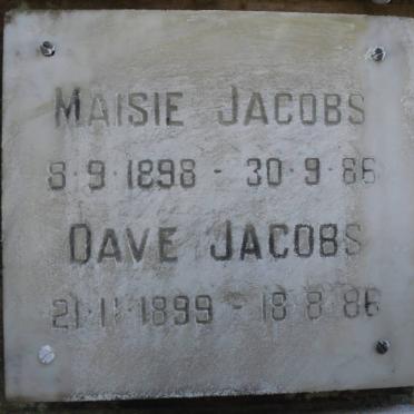 JACOBS Dave 1899-1986 &amp; Maisie 1898-1986