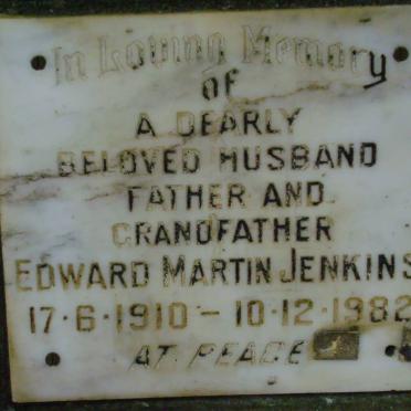 JENKINS Edward Martin 1910-1982