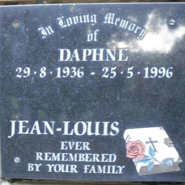 JEAN-LOUIS Daphne 1936-1996