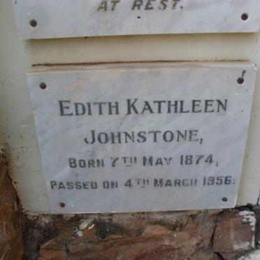 JOHNSTONE Edith Kathleen 1874-1956