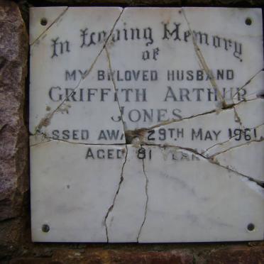 JONES Griffith Arthur -1961