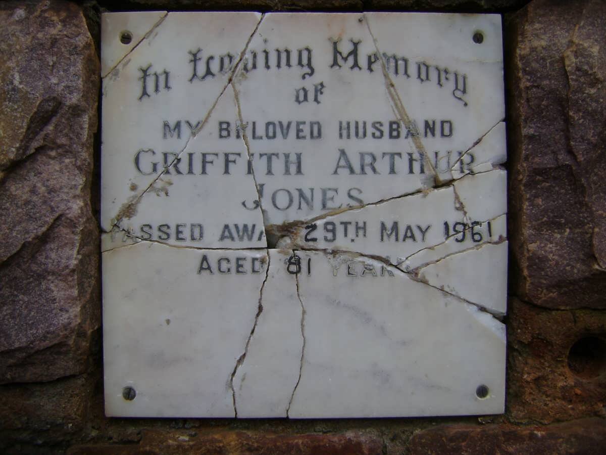 JONES Griffith Arthur -1961
