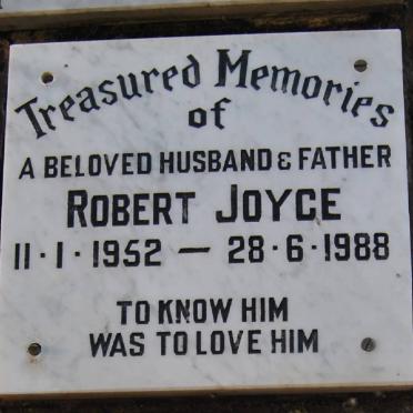 JOYCE Robert 1952-1988