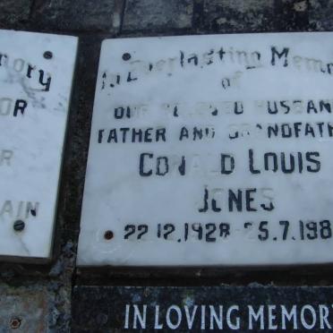 JONES Conald Louis 1928-1987