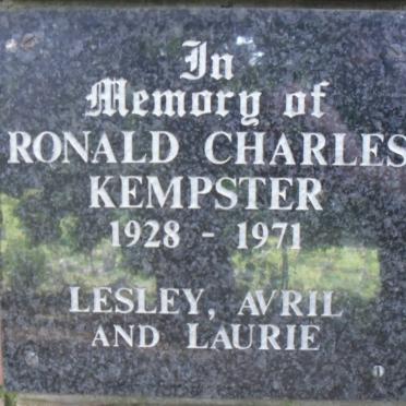 KEMPSTER Ronald Charles 1928-1971