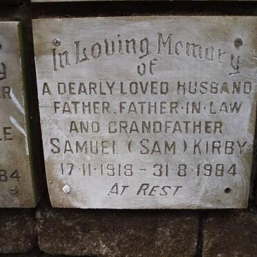 KIRBY Samuel 1918-1984