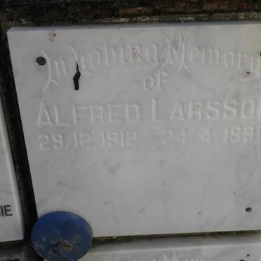 LARSSON Alfred 1912-1990