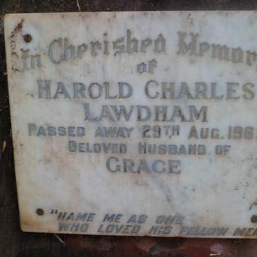 LAWDHAM Harold Charles -1963