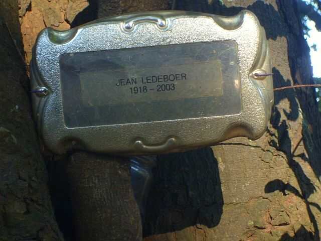 LEDEBOER Jean 1918-2003