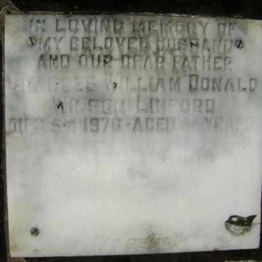 LINFORD Charles William Donald Wilson -1976