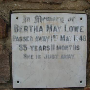 LOWE Bertha May -1949