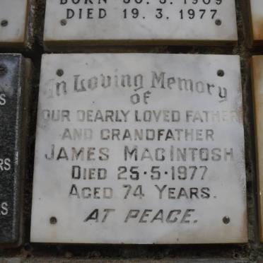 MacINTOSH James -1977